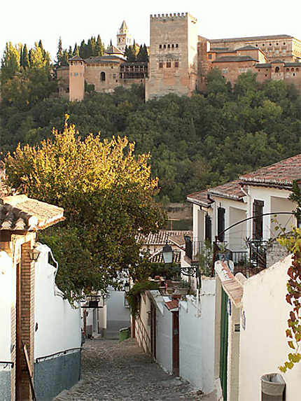 Alhambra vue de l'Albaicin
