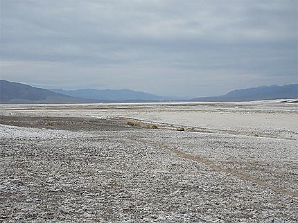 Mer de sel (Borax) dans la vallée de la mort