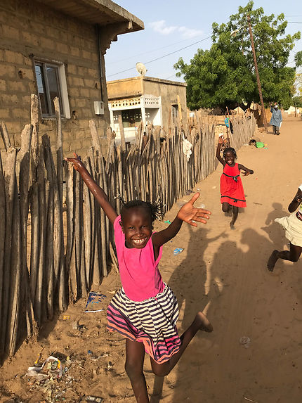 La joie des enfants de Simal, Sénégal