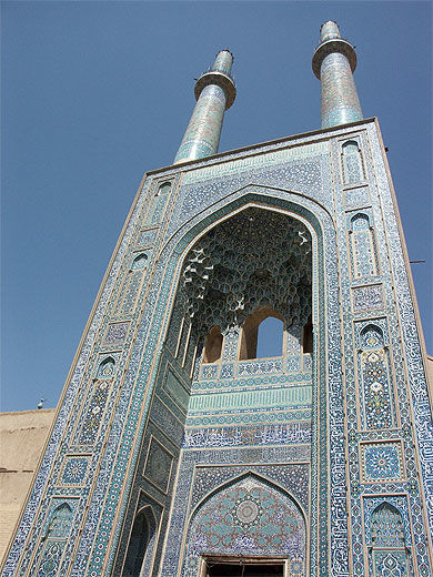 Yazd : mosquée du Vendredi
