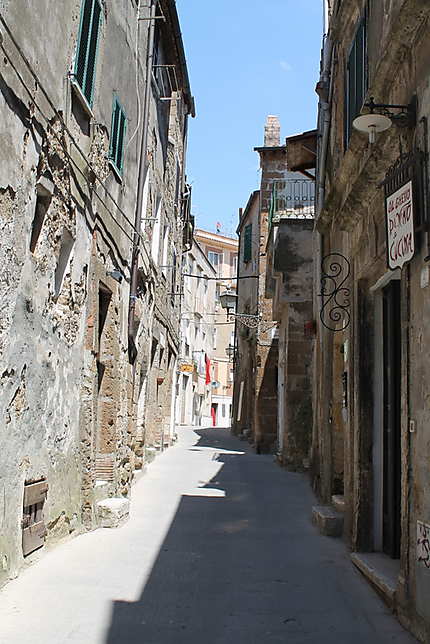 Une rue de Pitigliano