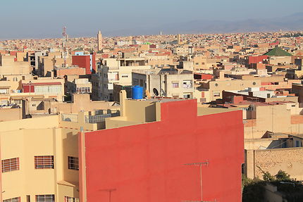 Vue sur une partie de la ville d'Oujda