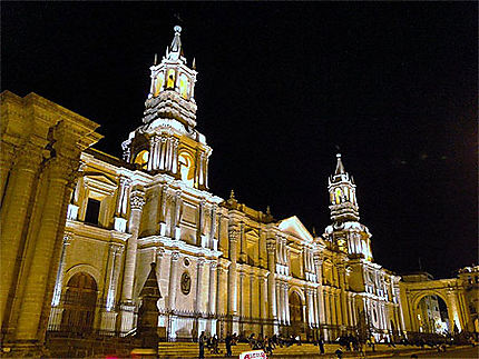 La cathédrale, de nuit