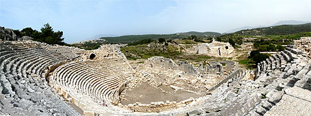 Le théatre de Patara Le théatre de Patara