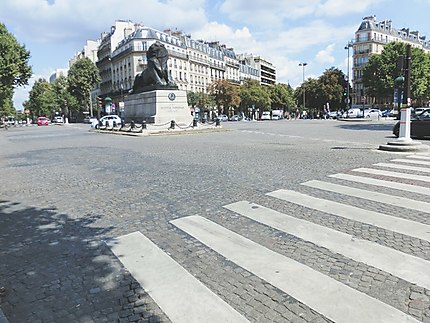 Place Denfer Rochereau sans voiture