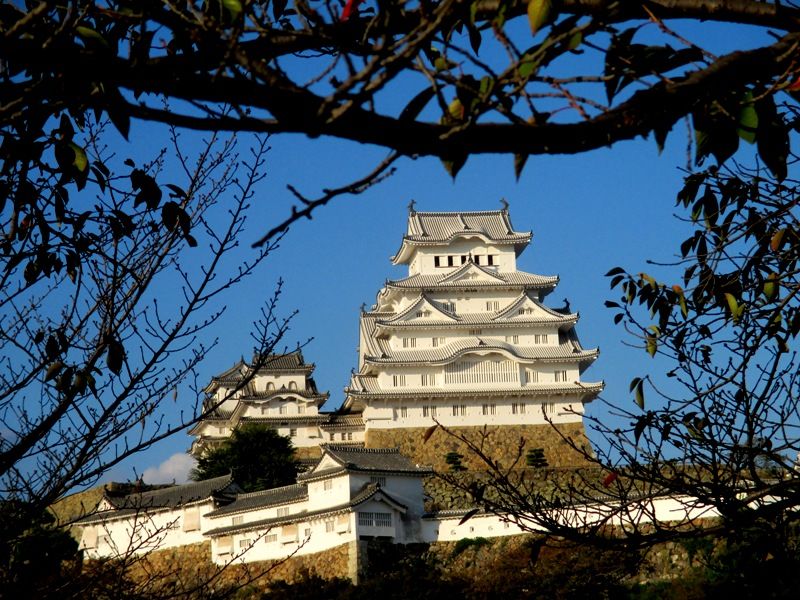 Le célèbre château d'Himéji