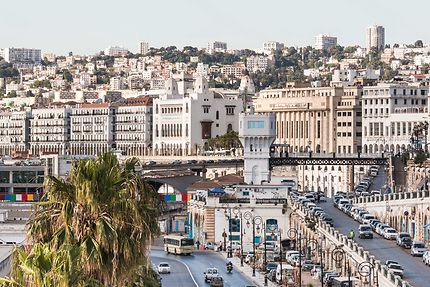 Alger - Les façades du front de mer