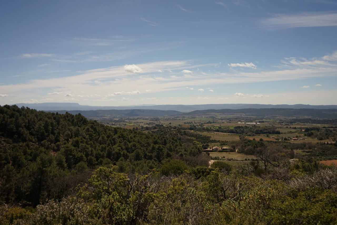 La Sainte Victoire depuis Cucuron La Sainte Victoire depuis Cucuron