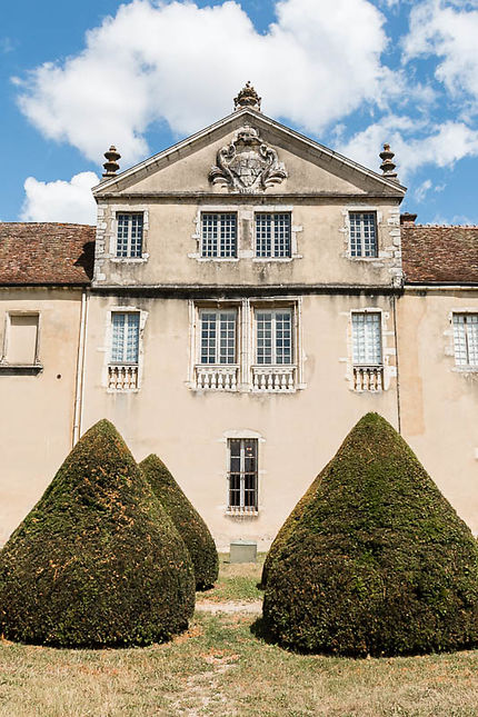 Monastère de Brou, façade coté jardins