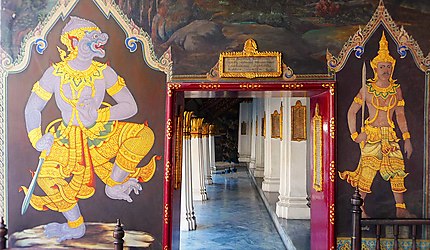 Fresque au Wat Phra Kaeo