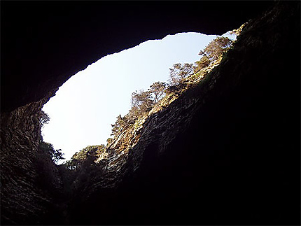 Grotte marine à Bonifacio