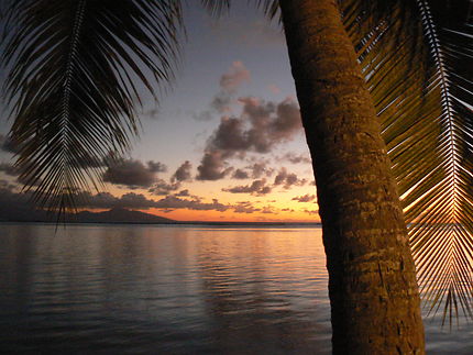 Couché de soleil en Guadeloupe