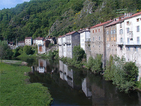 La rivière Allier à Lavoûte-Chilhac