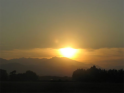 Coucher de soleil sur le Monte Stello
