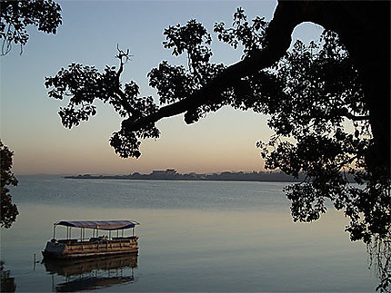 Aube sur le lac Tana