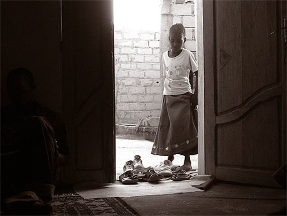 Jeune fille mauritanienne