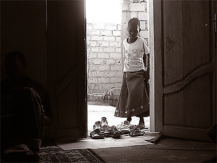 Jeune fille mauritanienne