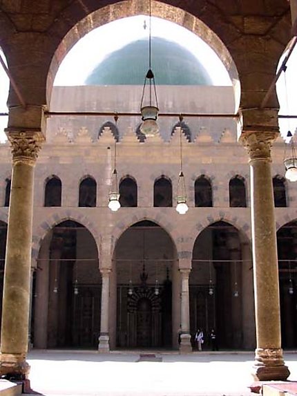 Mosquée au dôme turquoise