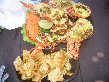 Déjeuner de langoustes Déjeuner de langoustes