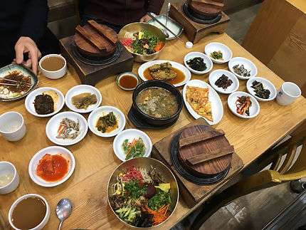 À table en Corée 