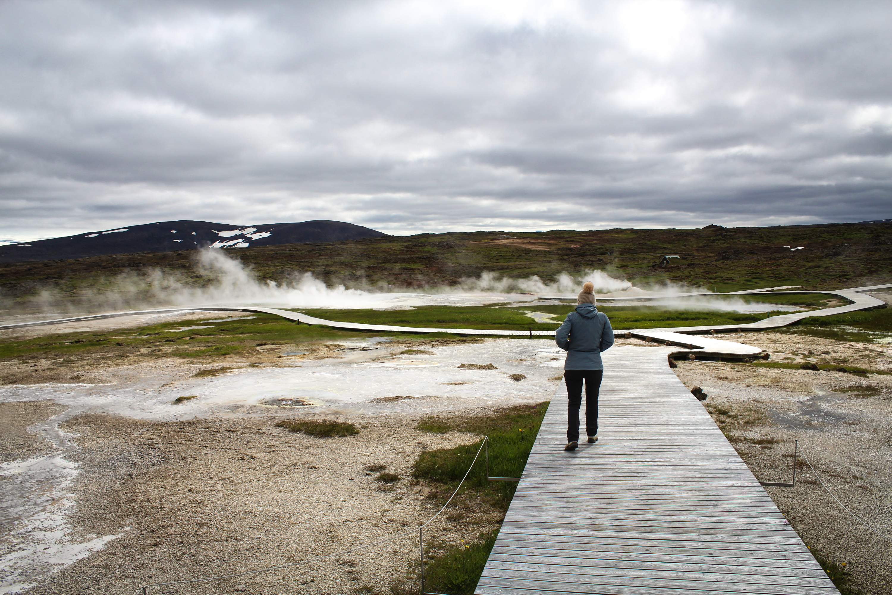 Site géothermique de Hveravellir, Islande Site géothermique de Hveravellir, Islande