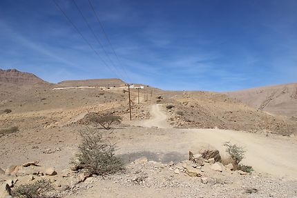 Sur les hauteurs du Wadi Bani Khalid