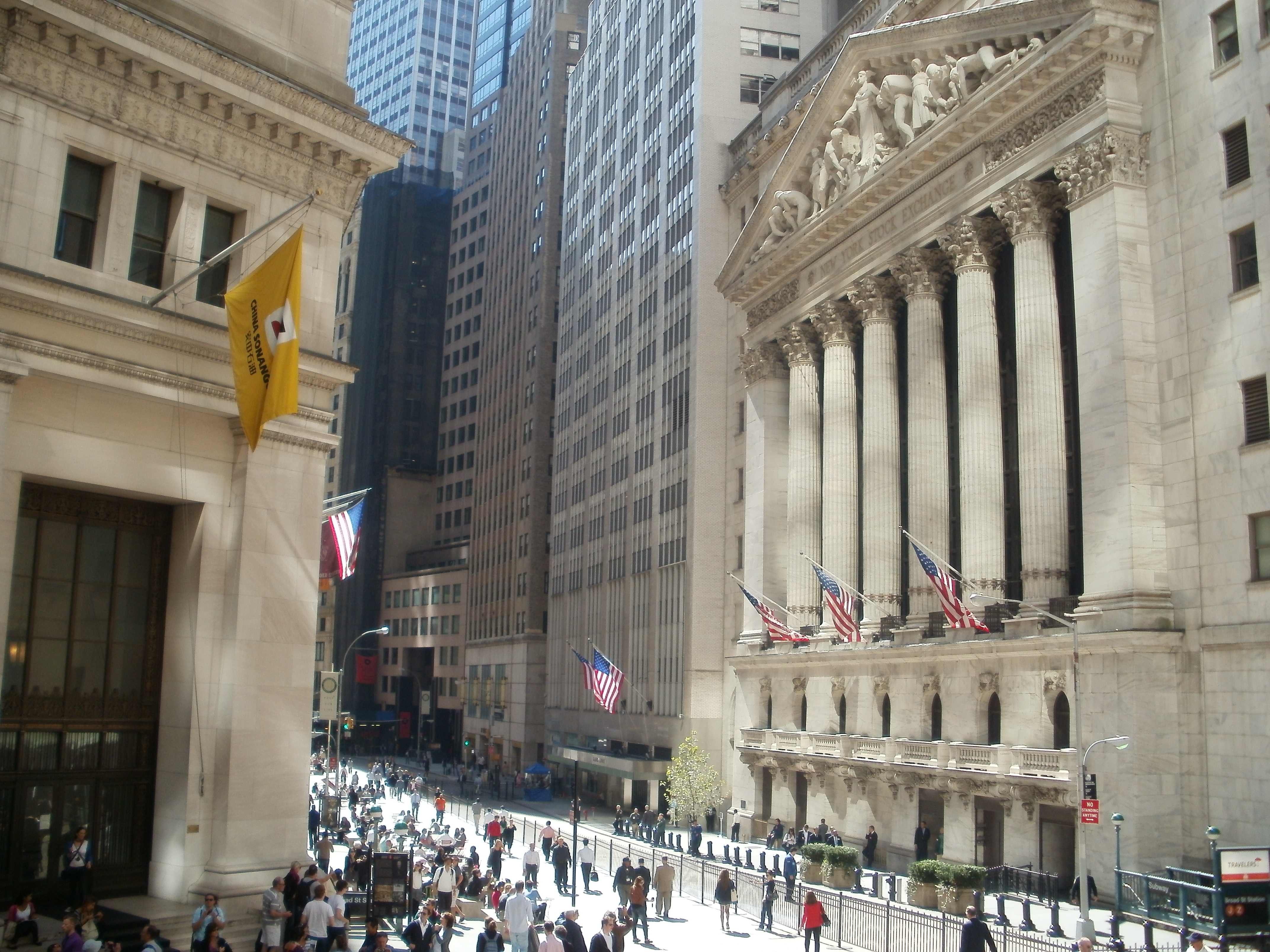 New York Stock Exchange : Wall Street : Lower Manhattan ...