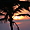le soleil se couche sur la côte caraïbe