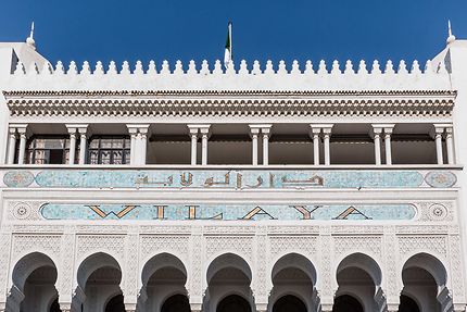 Alger - Wilaya d'Alger, détail façade