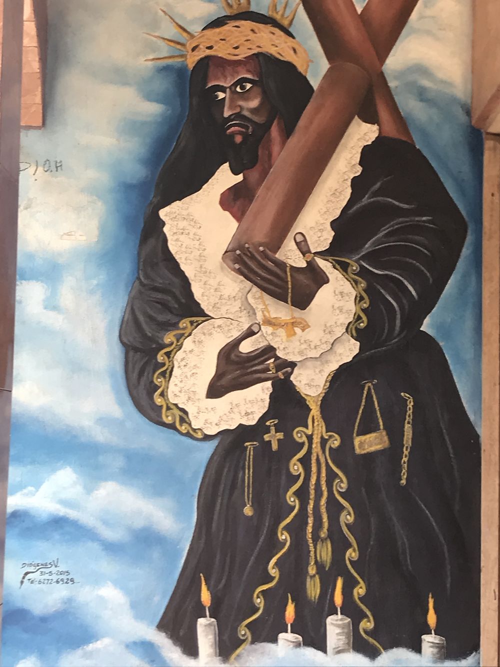 Le christ noir de Portobelo