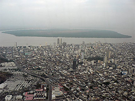 Guayaquil, vue aérienne