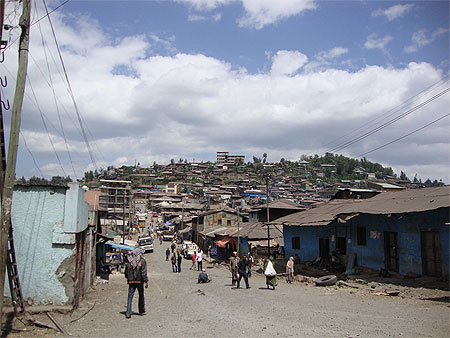 La ville de Dessie La ville de Dessie
