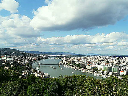 Buda et Pest depuis Gellért Hegy