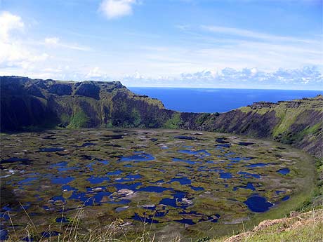 Volcan Rano Kau Volcan Rano Kau