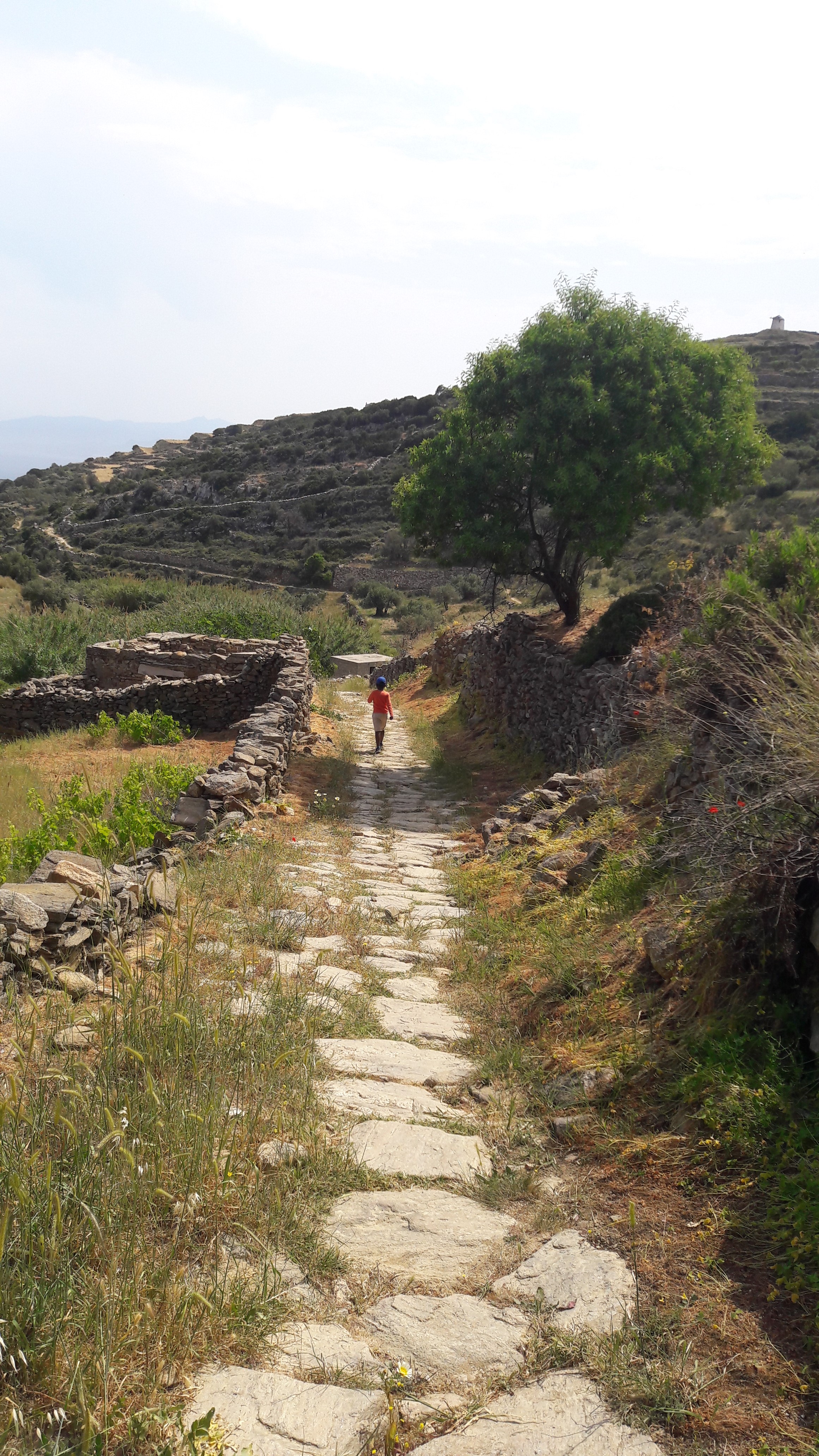 Route bizanthine à Paros Route bizanthine à Paros