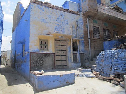 Maison bleue à Jodhpur