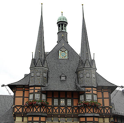 L'hôtel de ville de Wernigerode