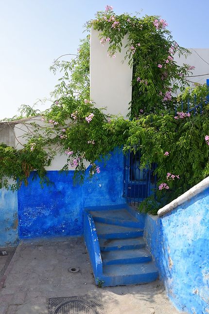 Le Maroc en bleu et blanc...