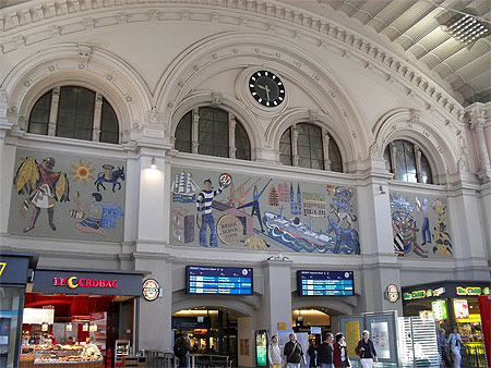 Hall de la gare de Brême Hall de la gare de Brême