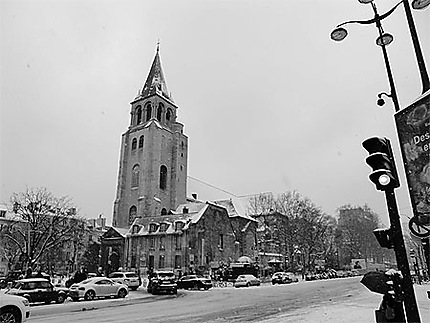 Paris sous la neige