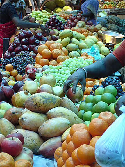 Pondichéry jour de marché