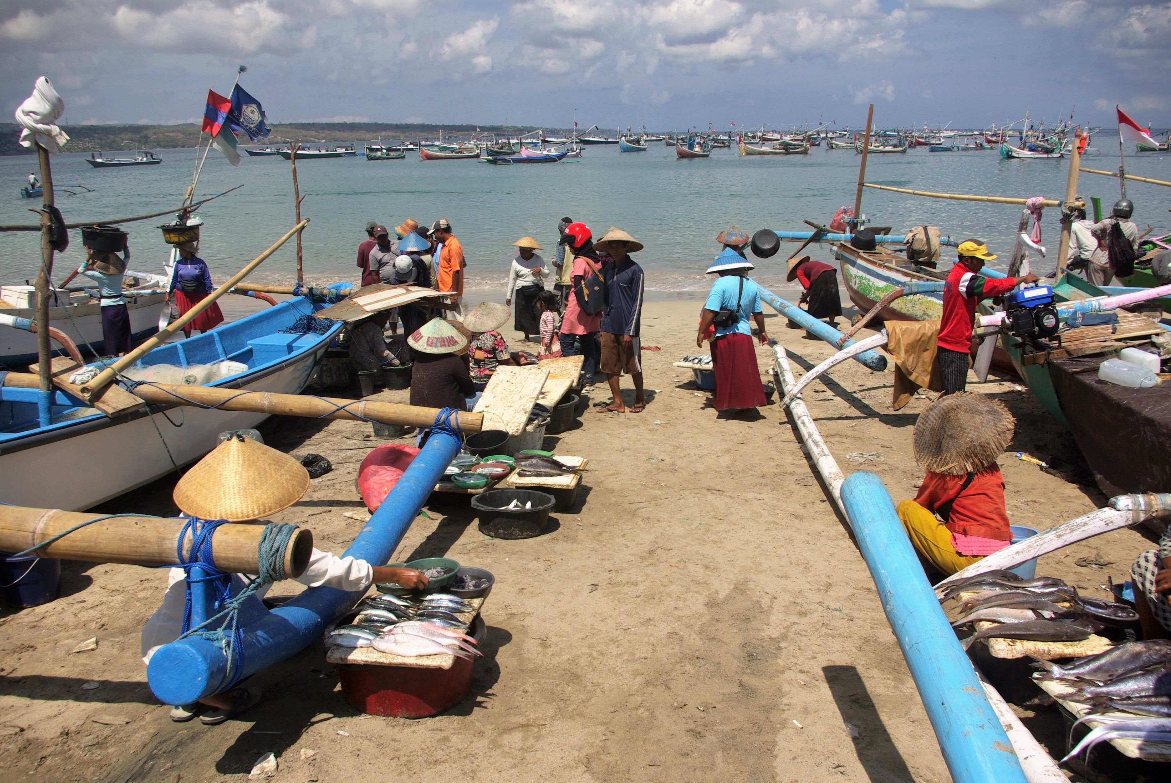 Le marché aux poissons de Jimbaran