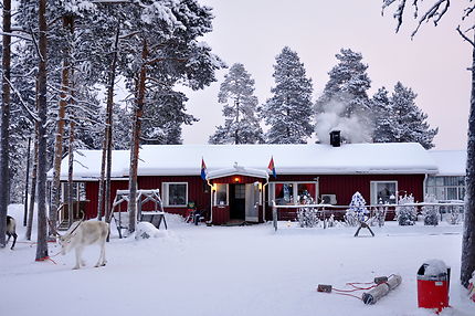 Maison typique en Laponie
