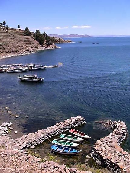 Lac Titicaca depuis Taquilé