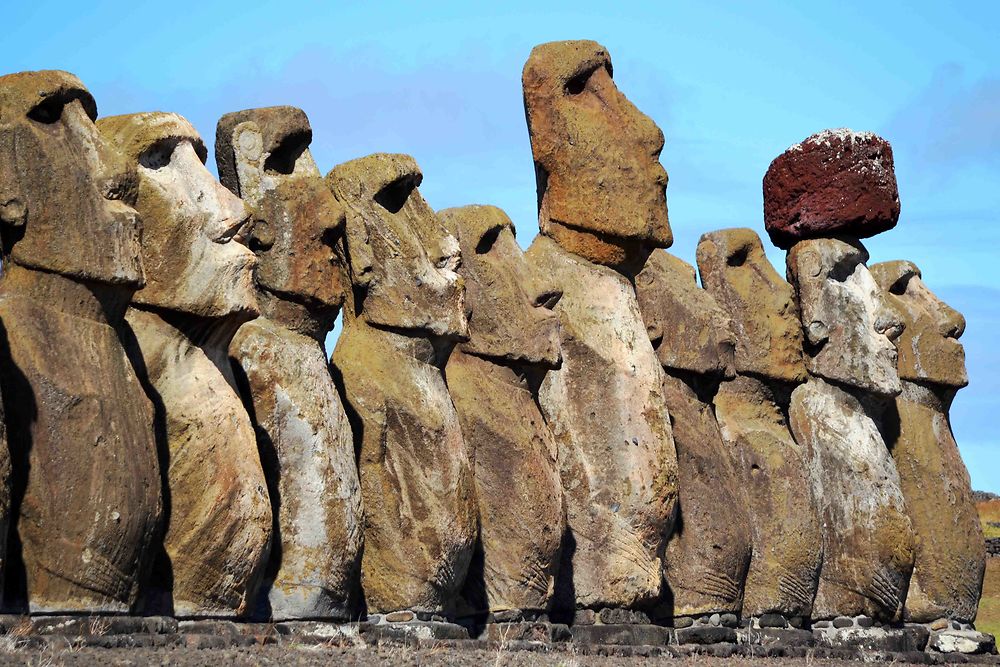 Les Moais de l'île de pâques