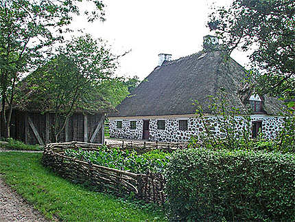 Maison dans le village fionien