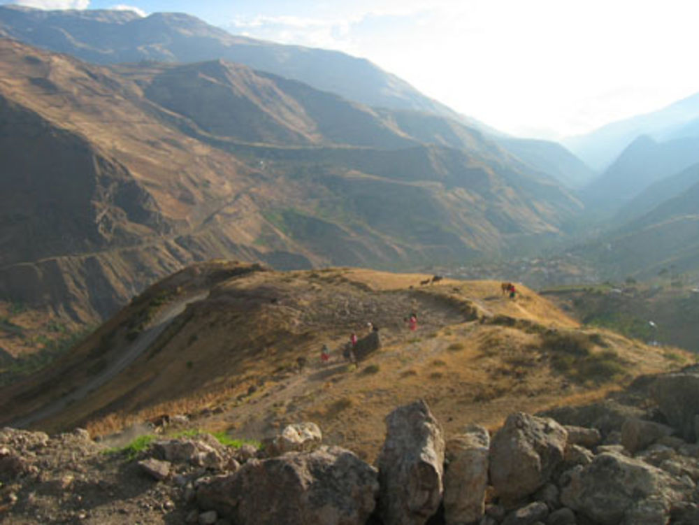 Descente de la montage