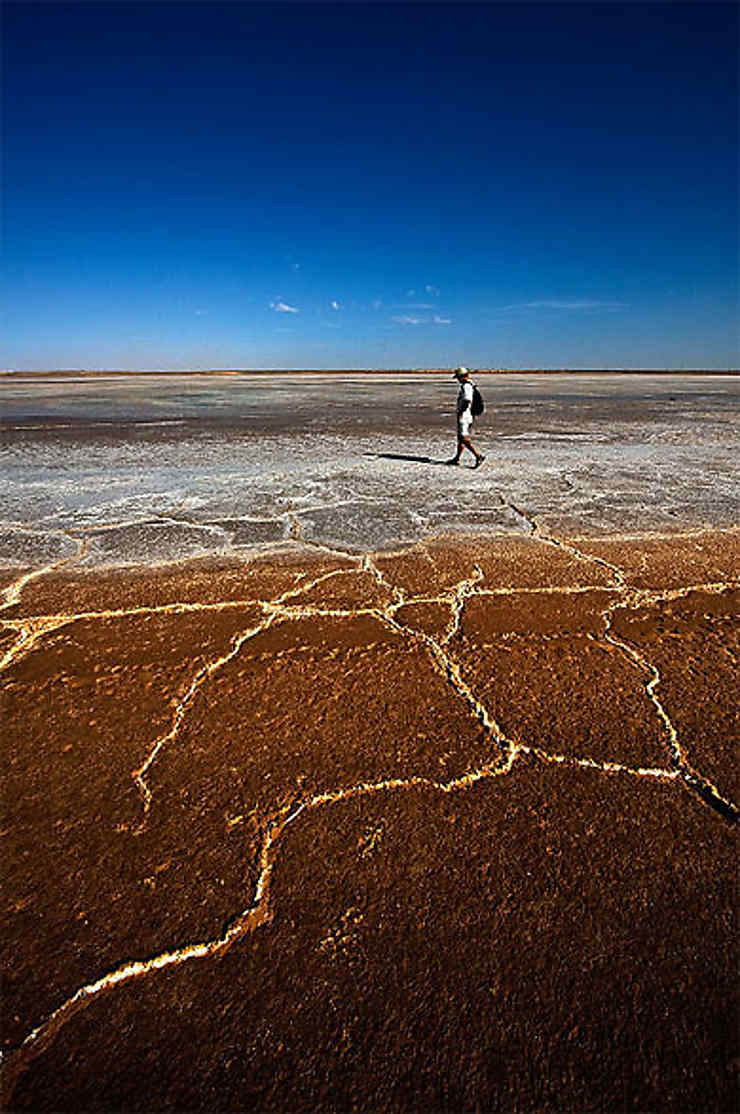 Sur une exploitation de sel : Djerba (Jerba) : Tunisie : Routard.com