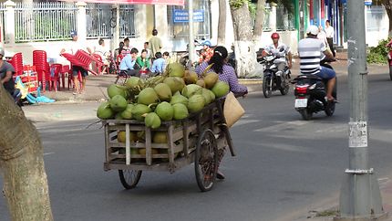 Vendeuse de cocos