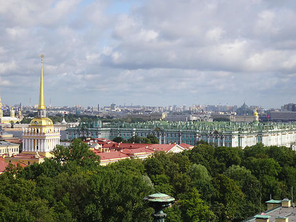 Le centre de Saint-Pétersbourg